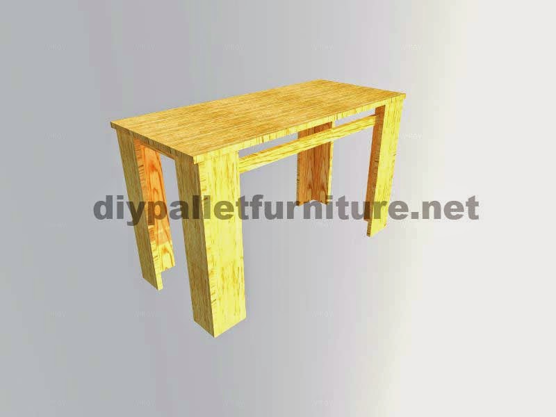 Mueblesdepalets.net: planos para hacer una mesa con tablas de palets