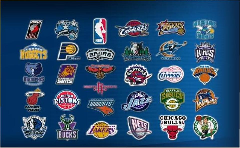 Logos de los equipos de la NBA (National Basketball Association