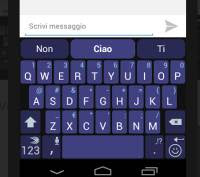 aggiungi parole dizionario Android dizionario parole Androidper messaggi