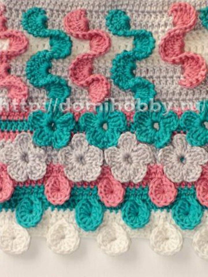 As Receitas de Croche: Ponto segredo de flores