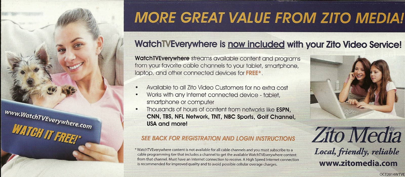 Cameron County PA News Zito Media Customers