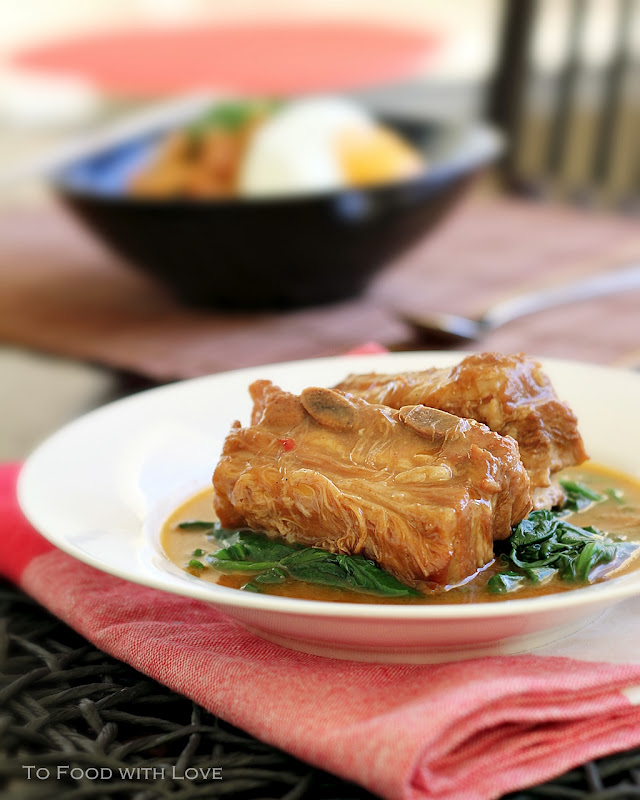 To Food with Love Imperial Pork Ribs with Plum Sauce