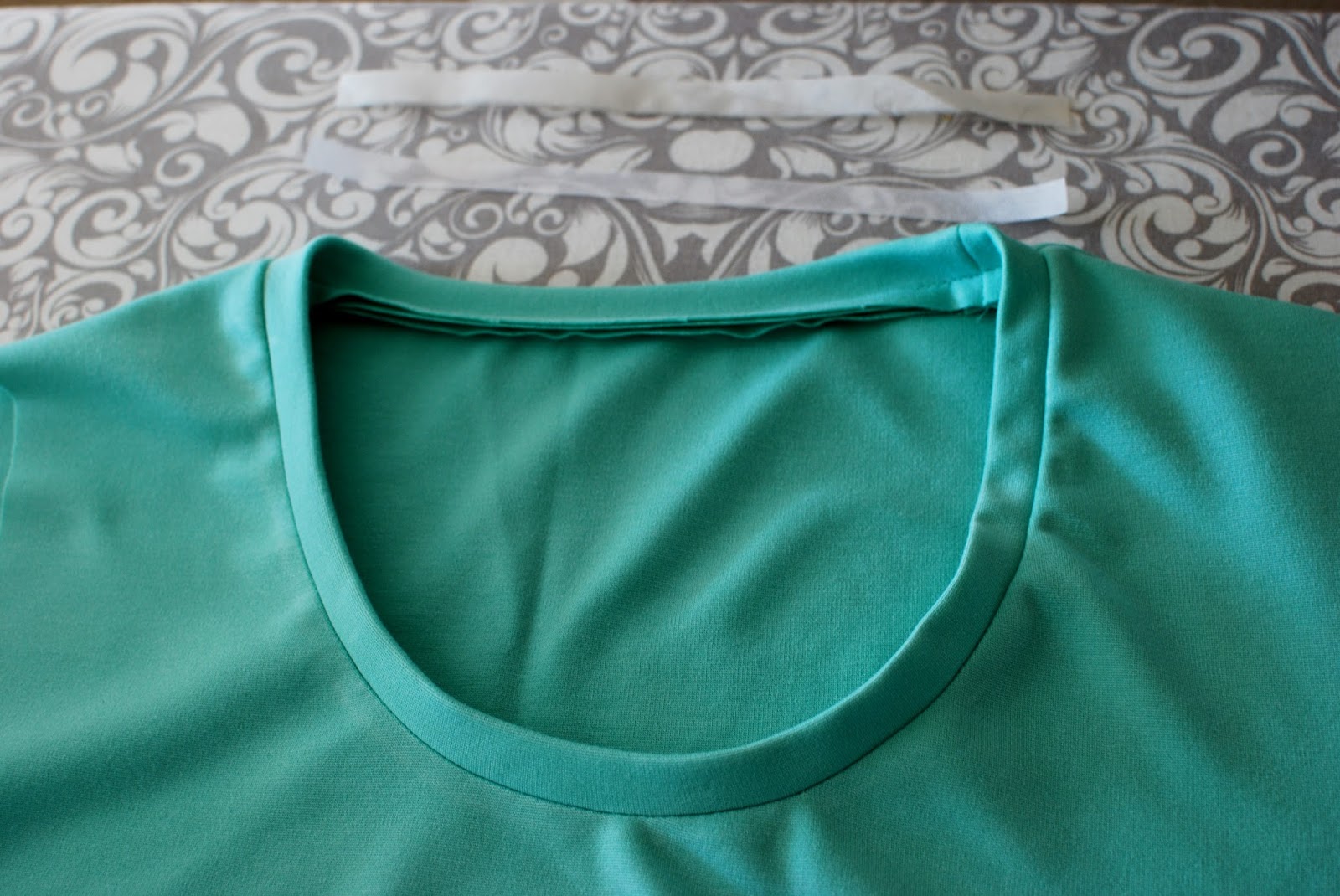 SouthShore Handmade Knit Tops Cover the Back Neck Seam With a Knit