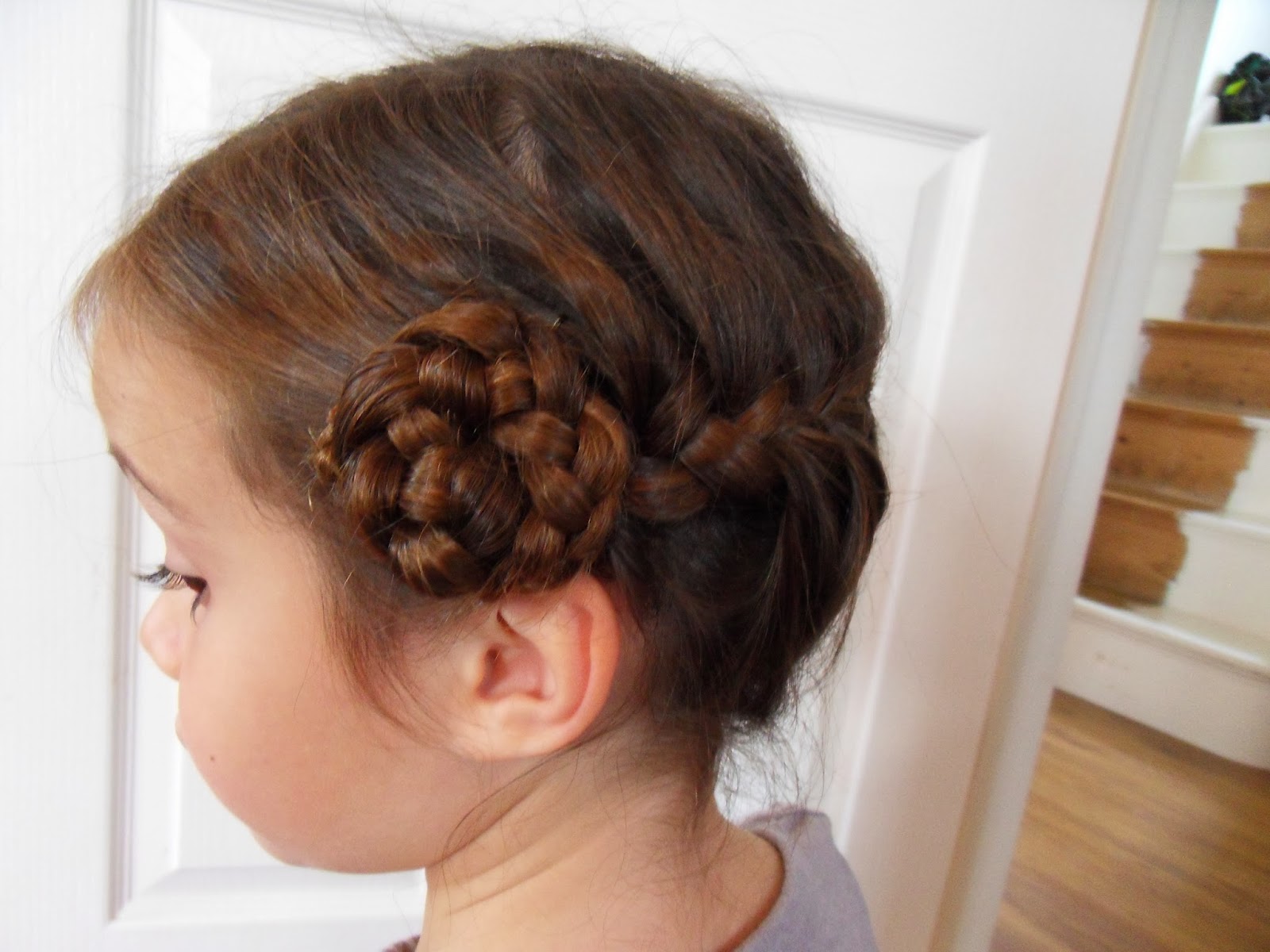 Yummy Mummy Survival Girls Hairstyles Wrap Around French Braid