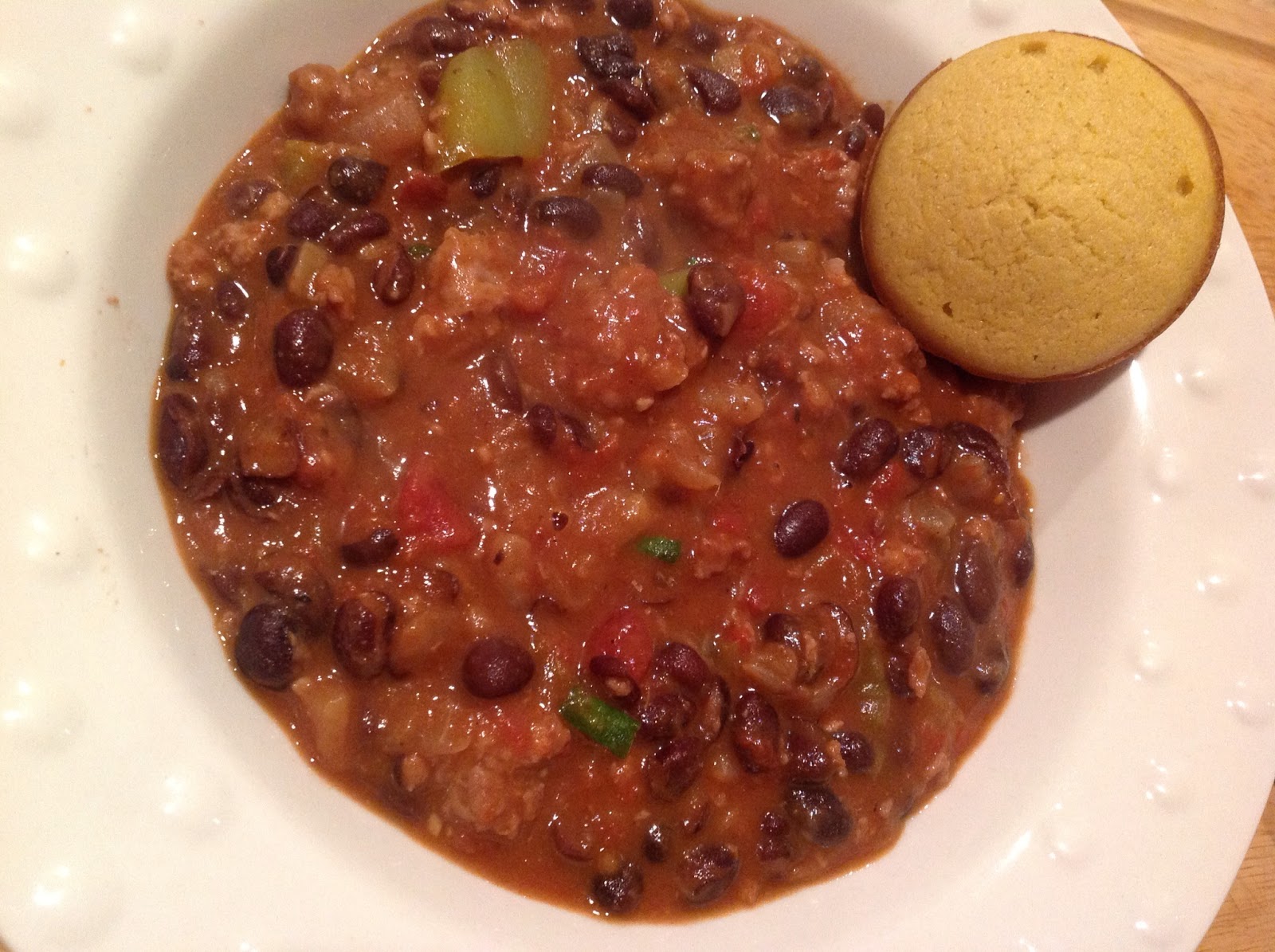 Black Beans & Italian Turkey Sausage Chili