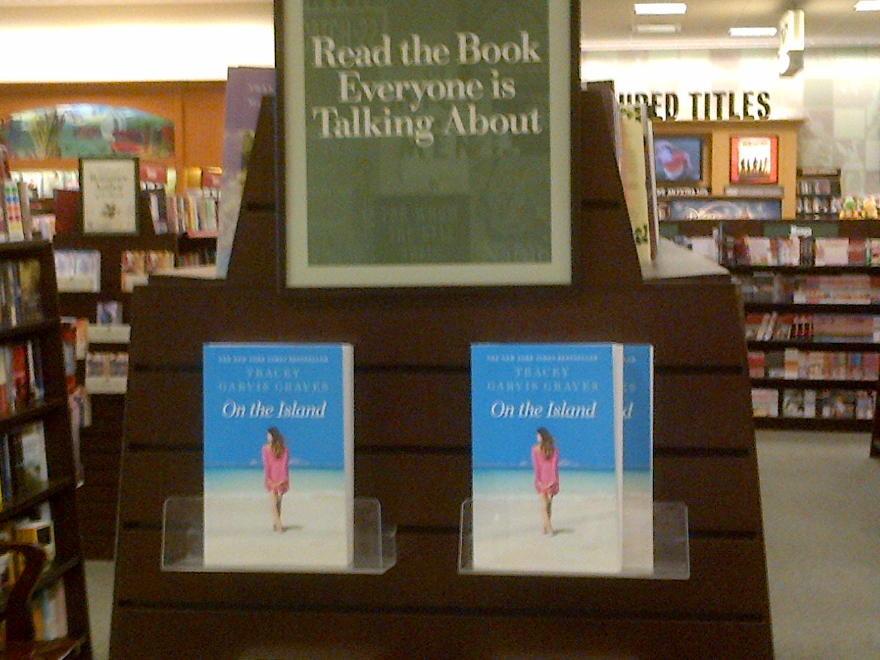 This picture is from the Barnes & Noble at Jordan Creek Mall in West Des