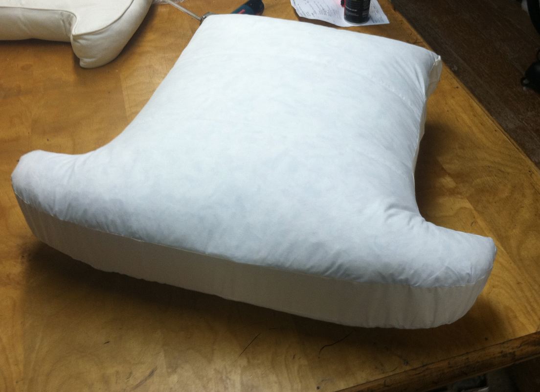 CUSHION WORKS Poly / Down Seat Cushion