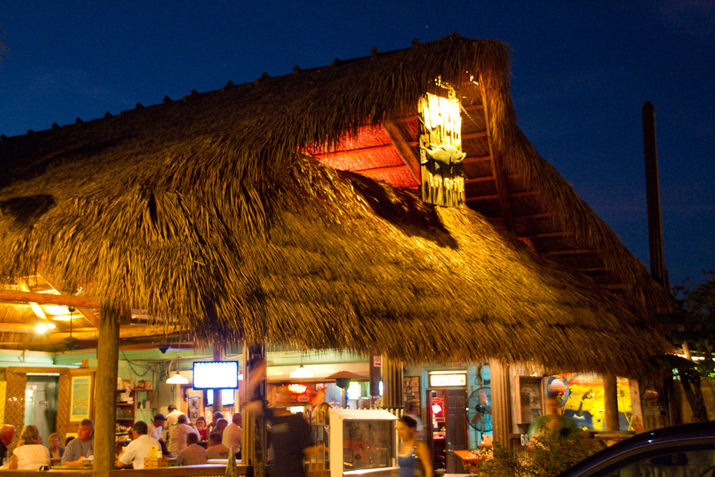 sat / just got back from the hogfish bar & grill on stock island