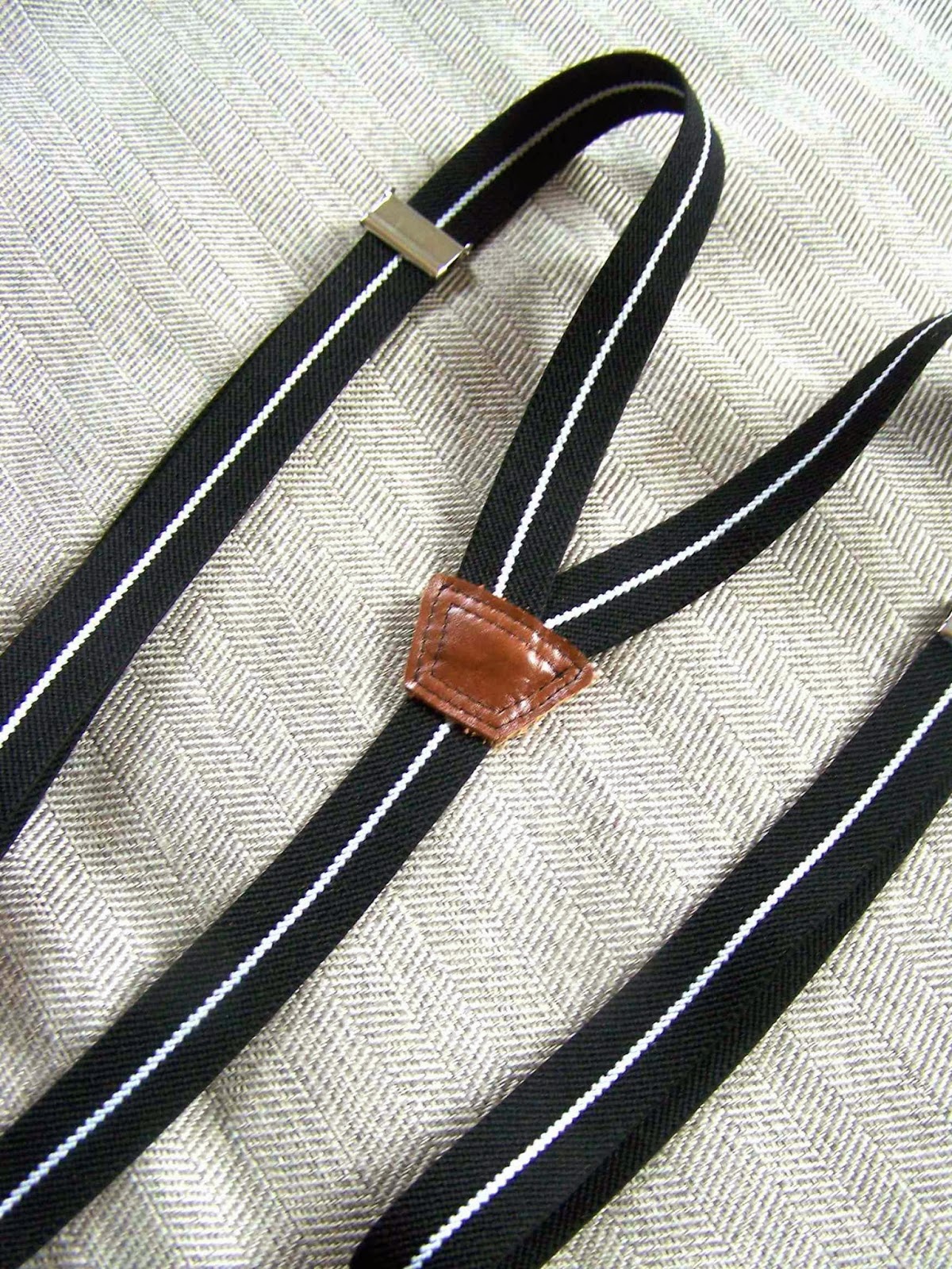 Made by Me. Shared with you. DIY Adjustable Elastic Suspenders