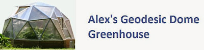 Alex's Geodesic Dome Greenhouse
