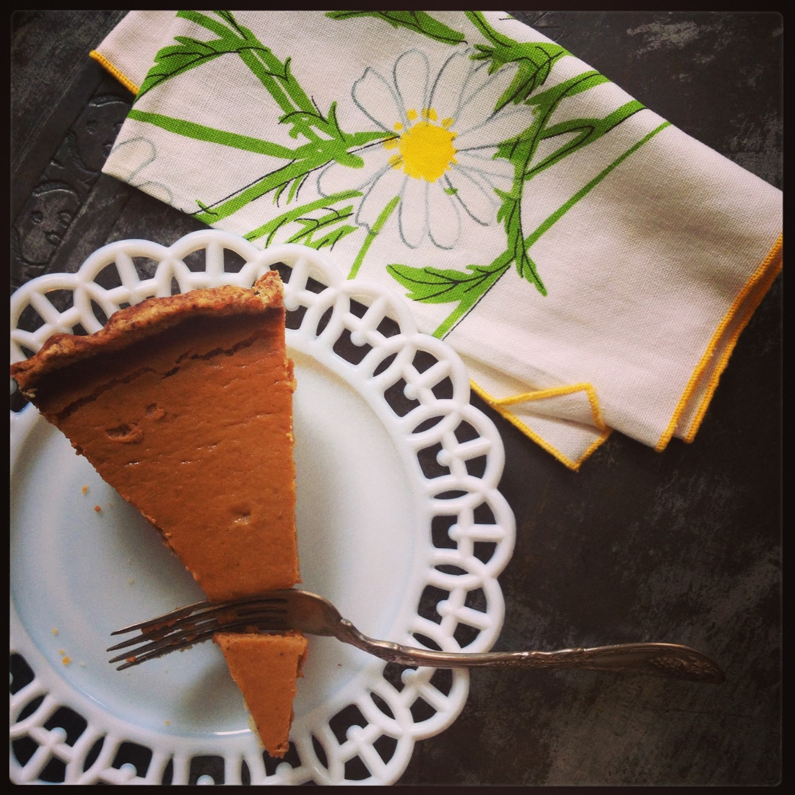 foodrefuge A little lighter Ina Garten's Ultimate Pumpkin Pie and