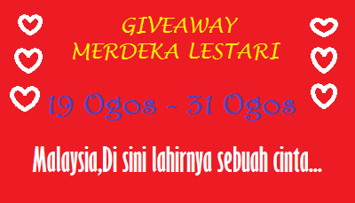 Giveaway merdeka,Kasihlestariabadi,2014