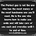Love Quote, The Perfect guy