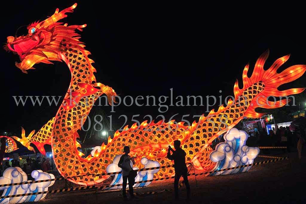 Lampion Naga di Jakarta Lantern Festival 2014