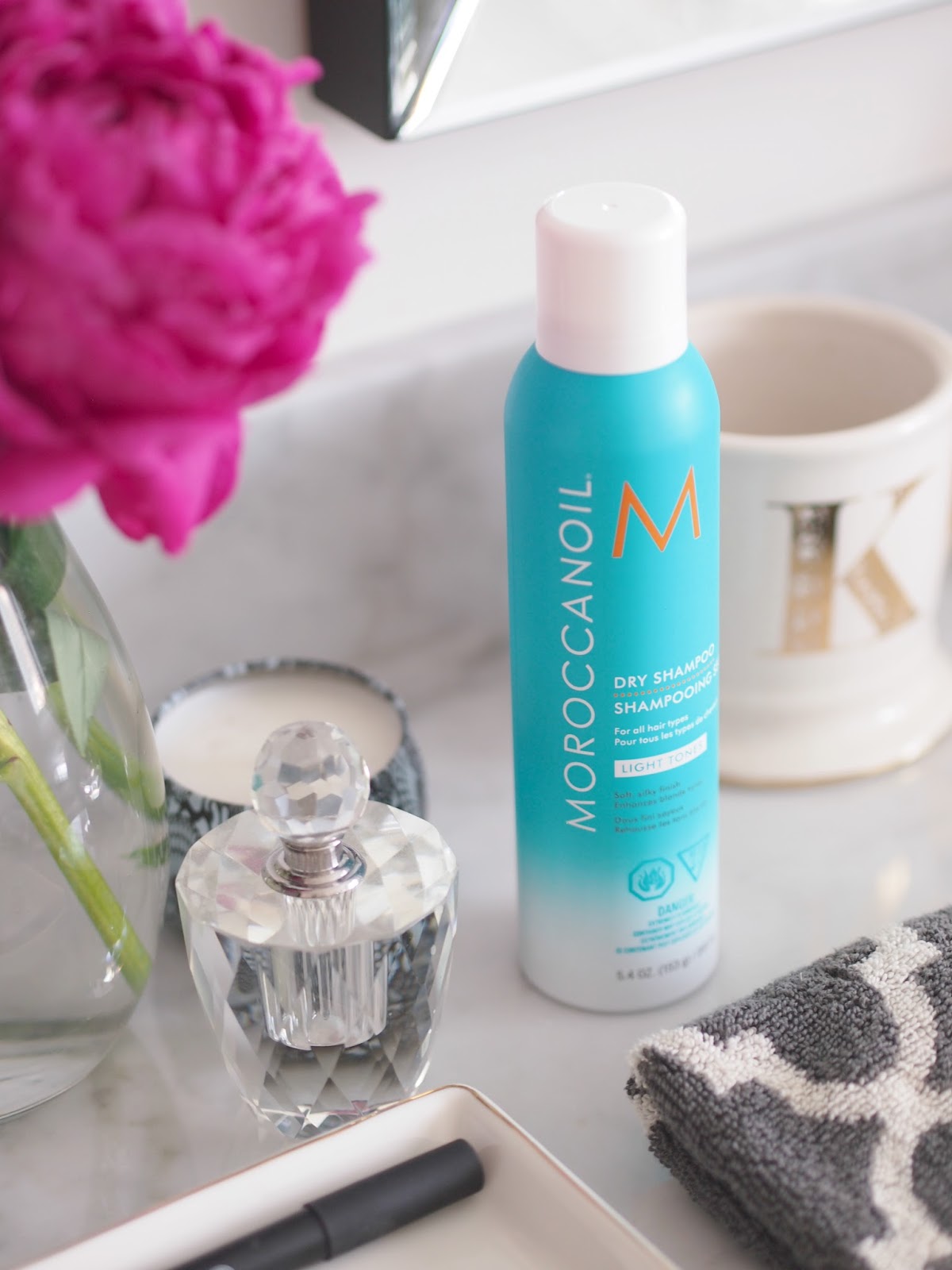 Mornings with Moroccanoil Dry Shampoo Suburban FauxPas