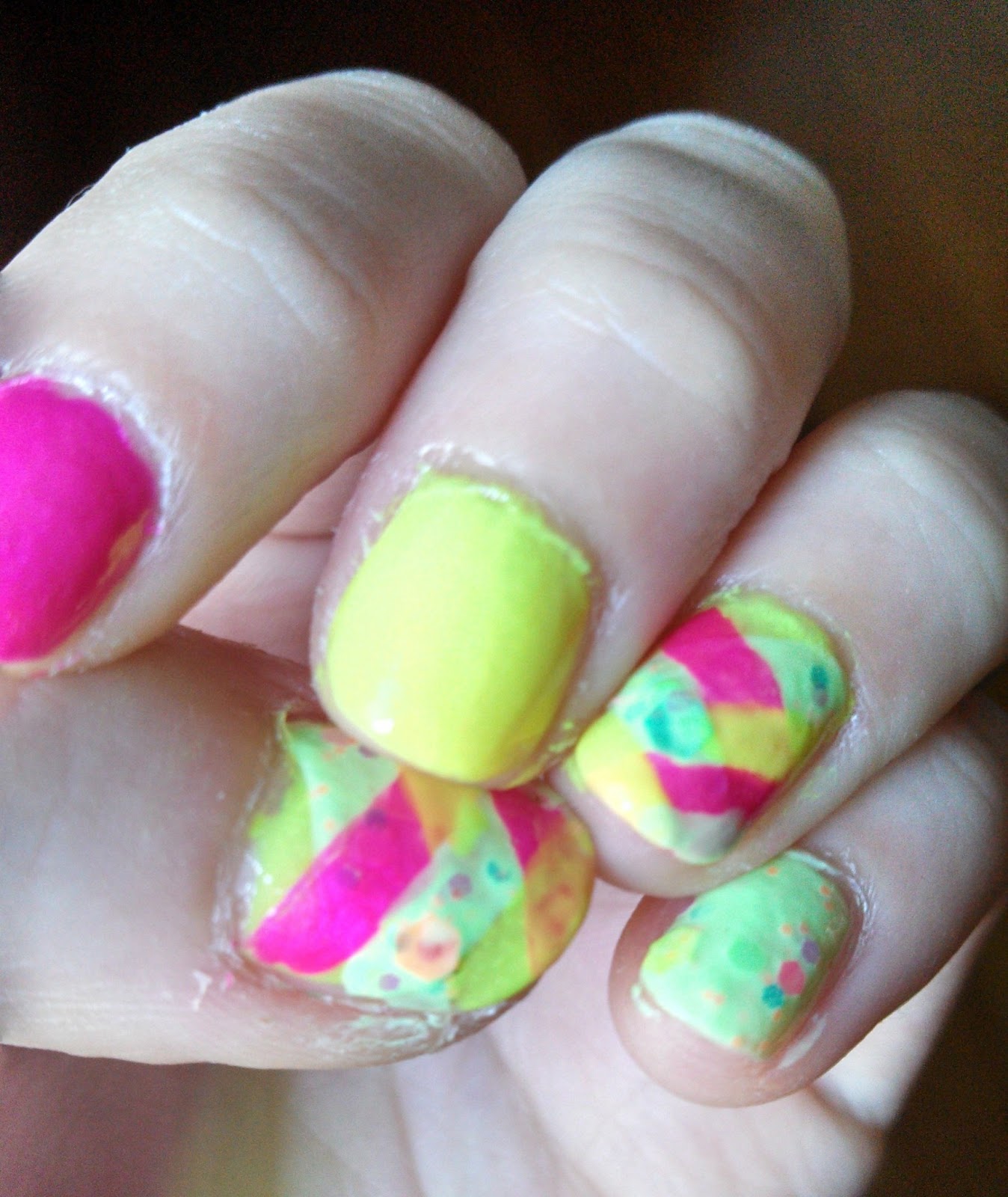 Nail Polish? Nail Polish! June Nail Art Challenge June 1st Summer