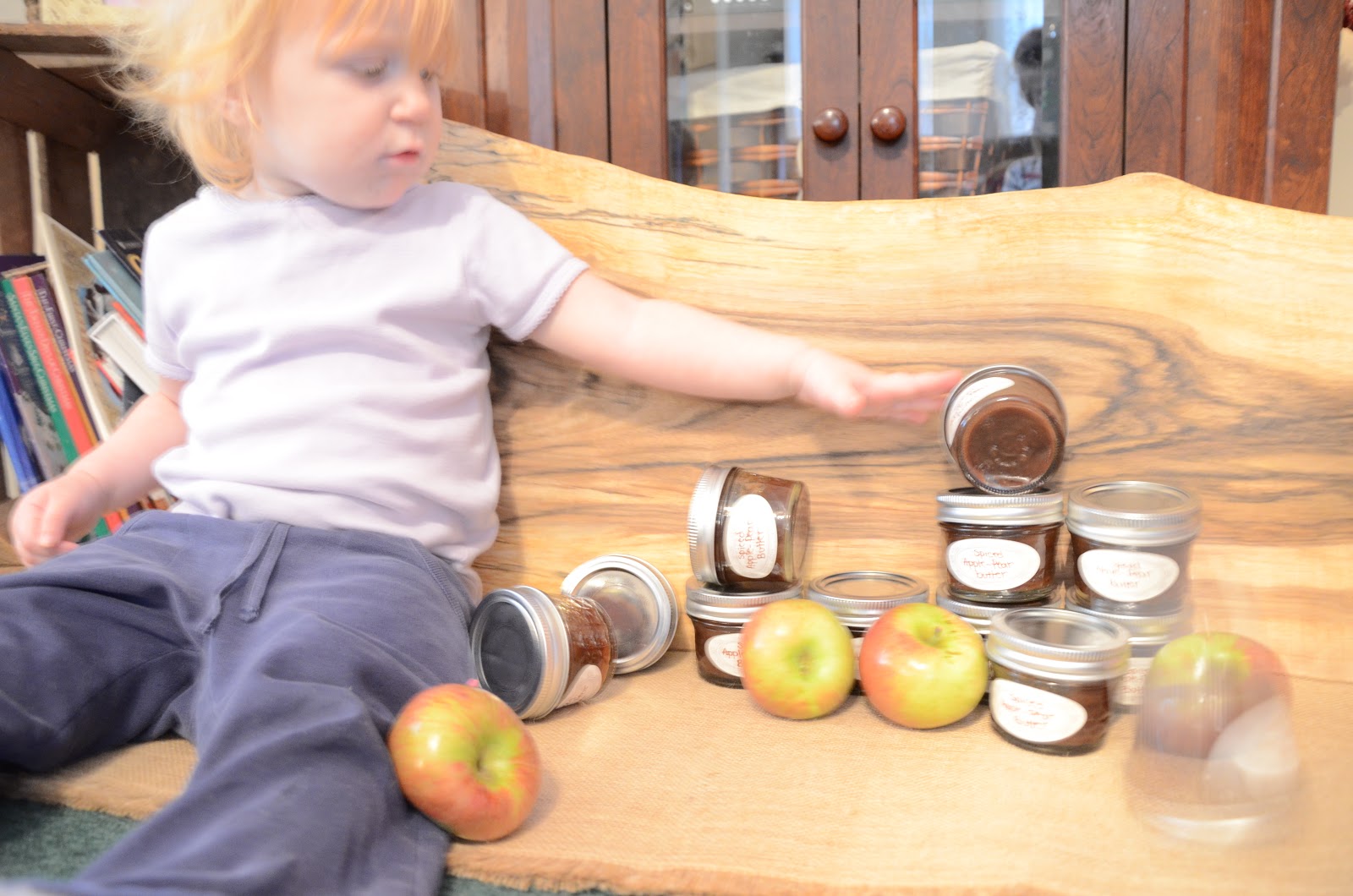 The Locust Grove Homestead Spiced Apple Pear Butter Crock Pot Recipe