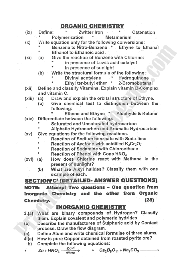 chemistry-2012-five-year-paper-class-XII