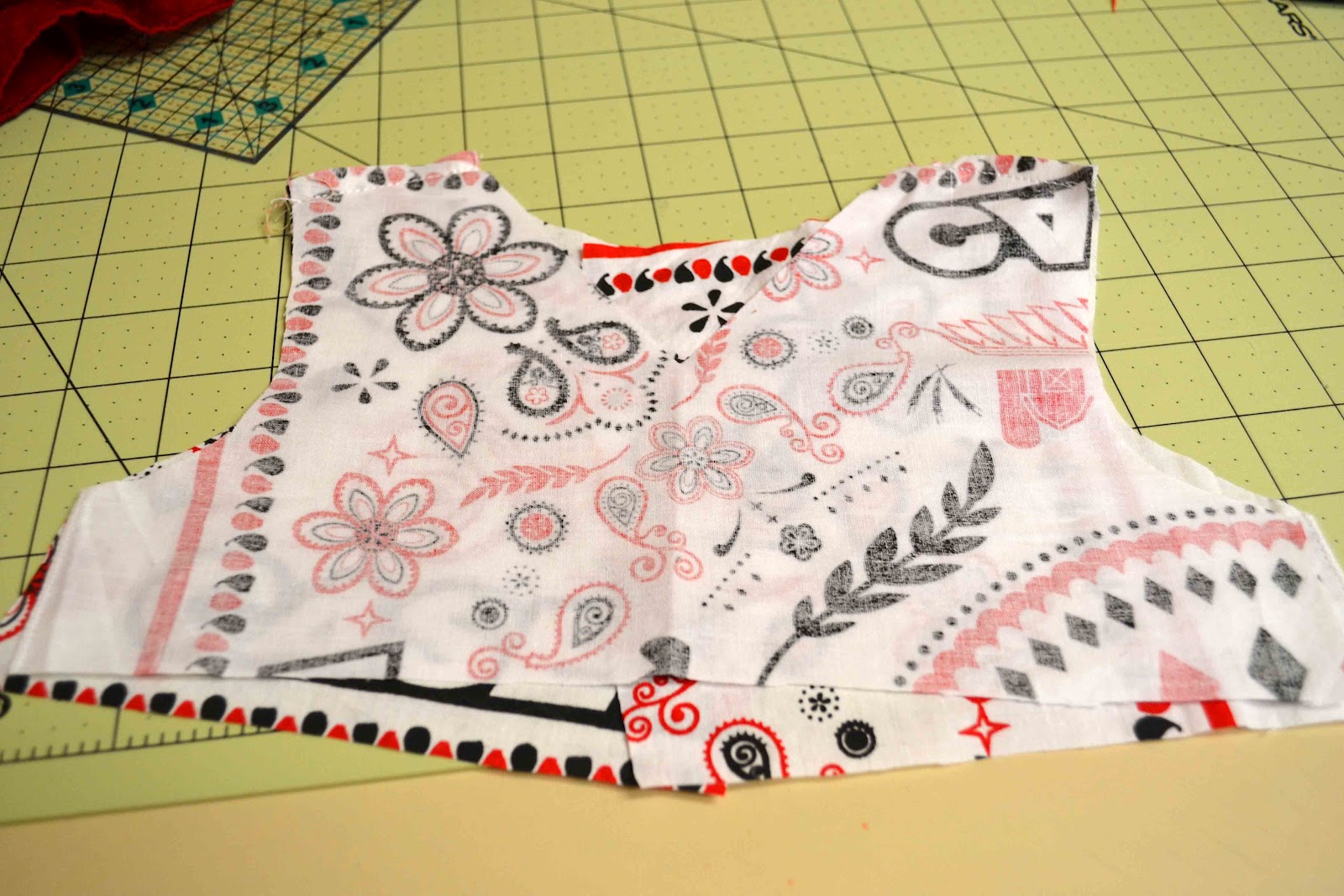 Babblings and More DIY Bandana Dress