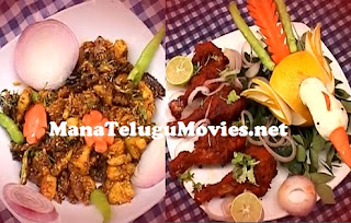 Aaha Emi Ruchi – Dhania Chicken Fry & Pepper Chicken Drumsticks Recipes