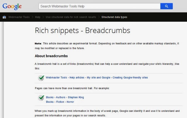 JejakPedia.com : Apakah Breadcrumbs bagus untuk SEO Blog? Breadcrumbs merupakan navigasi SEO sebaris dengan tautan internal yang memungkinkan pengun JejakPedia.com : Apakah Breadcrumbs bagus untuk SEO Blog?