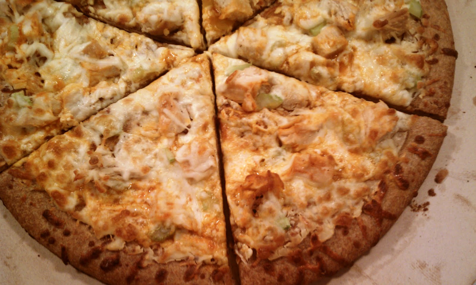 Buffalo Chicken Pizza Emily Bites