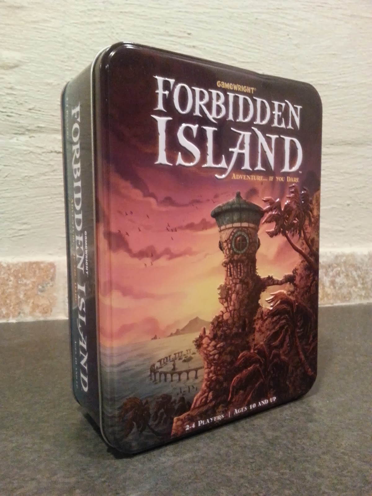 Gamewright forbidden Island Card Game Pre Owned 