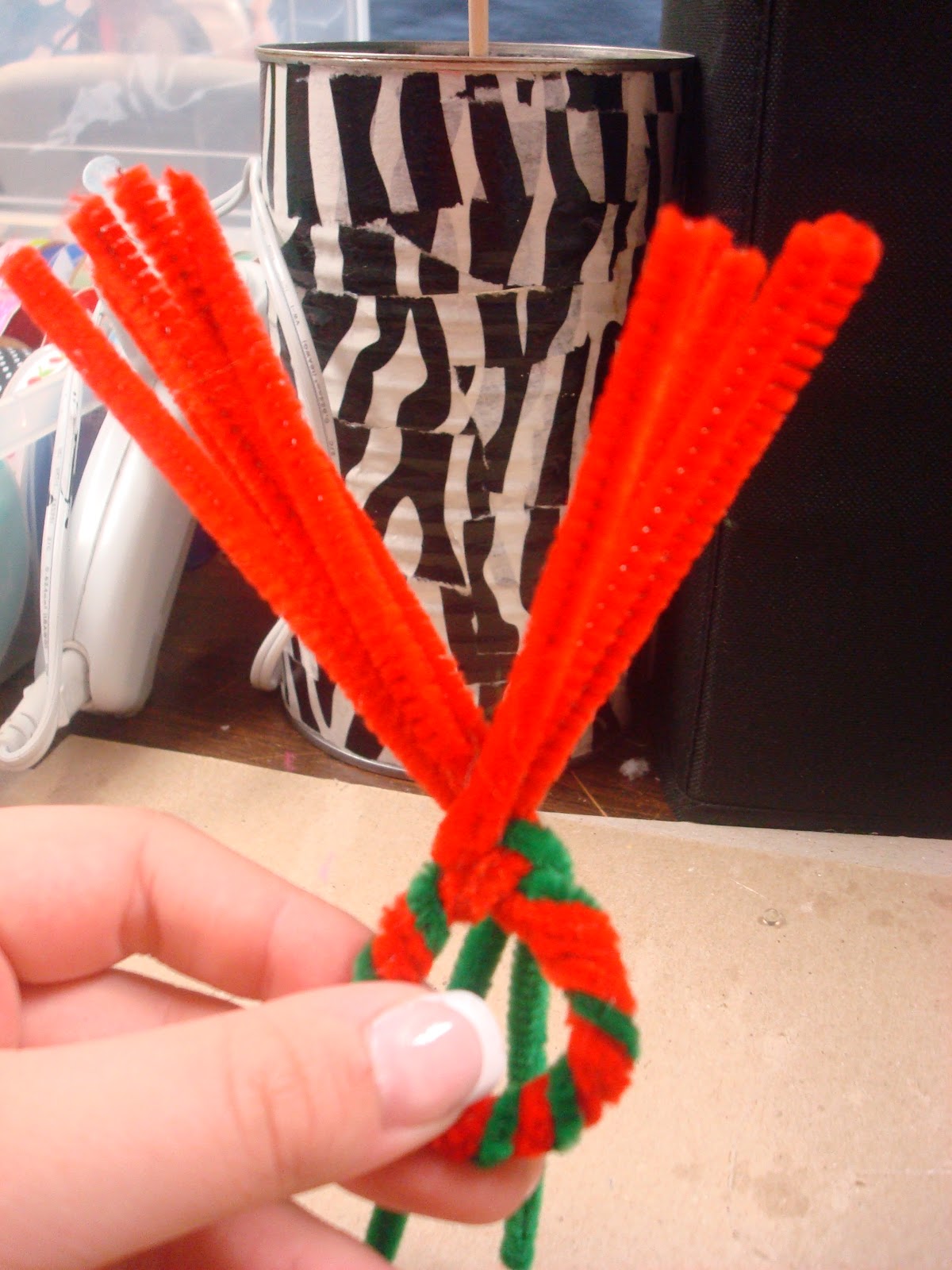 RingO Crafts Pipe Cleaner Rose Ring Tutorial