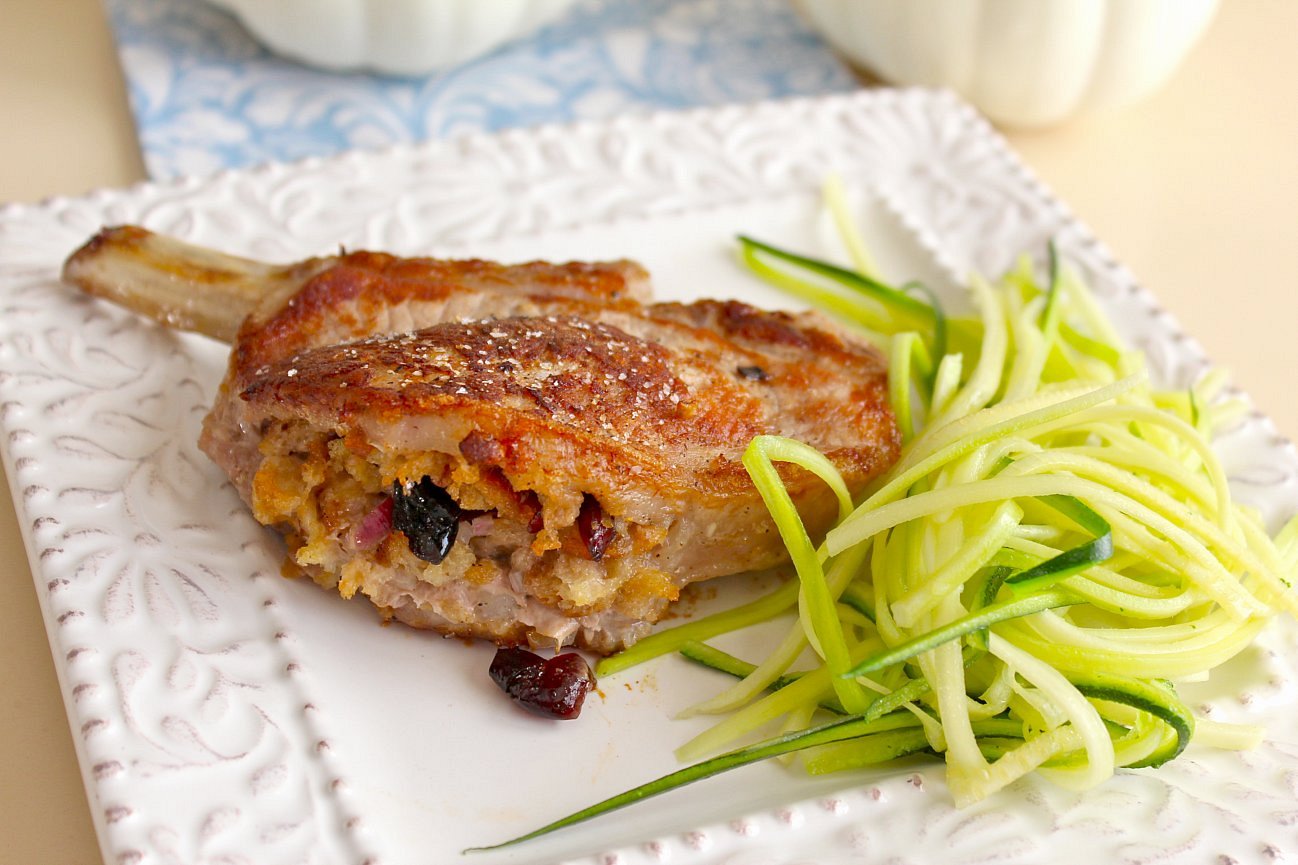 SPCookieQueen Stuffed Pork Chops Exercise can be hazardous to your health