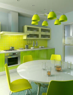 Green Kitchen Idea