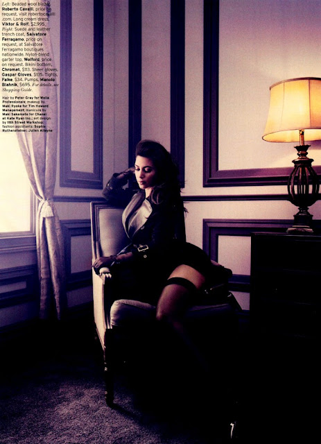 Kim Kardashian elle magazaine 2013