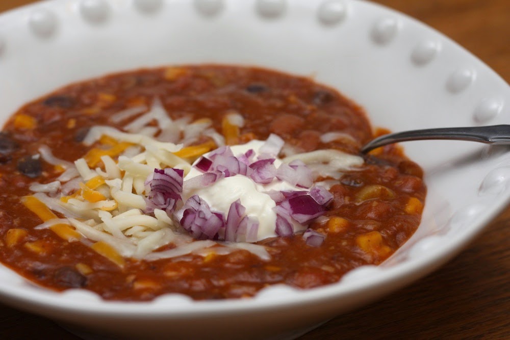 ben and birdy Vegetarian Chili for a Crowd