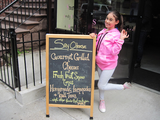 Say Cheese makes people of all ages happy when they are dining in New York