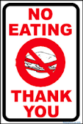 Stop eating