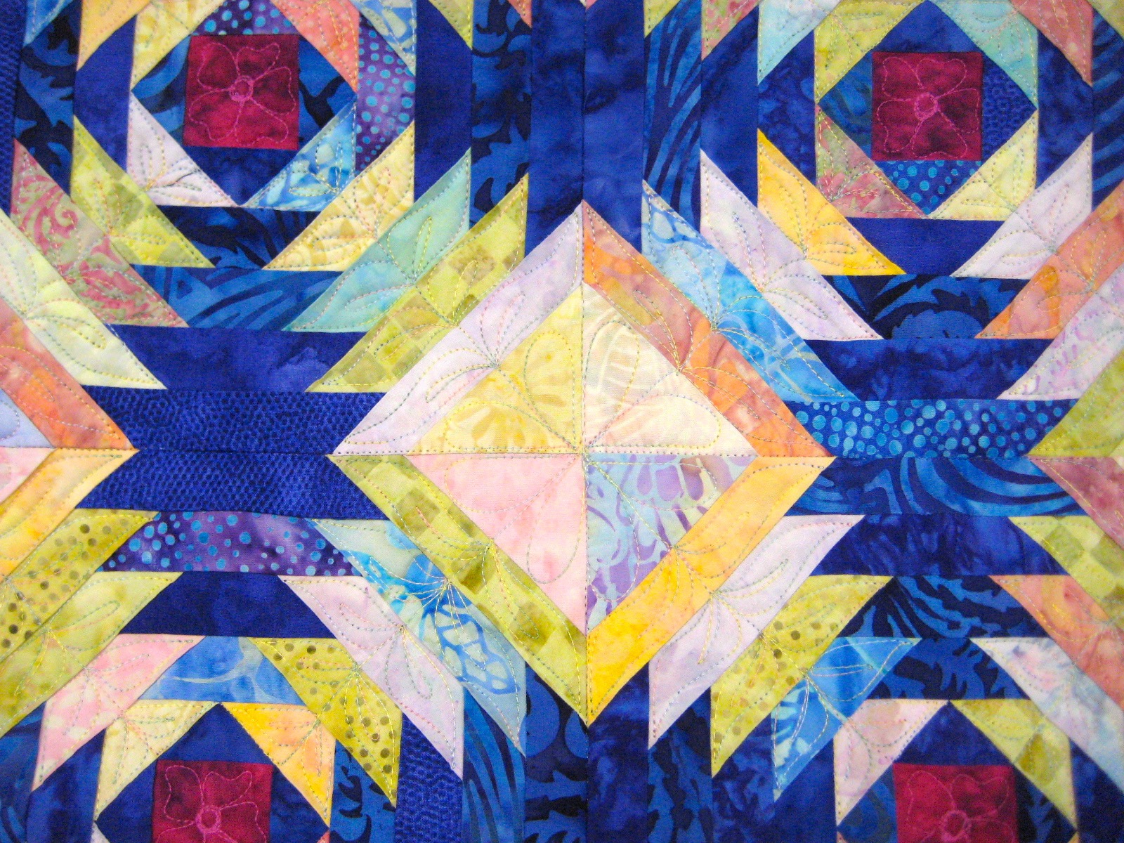 WAZOO! Newsbits Raffle quilts done by WAZOO!