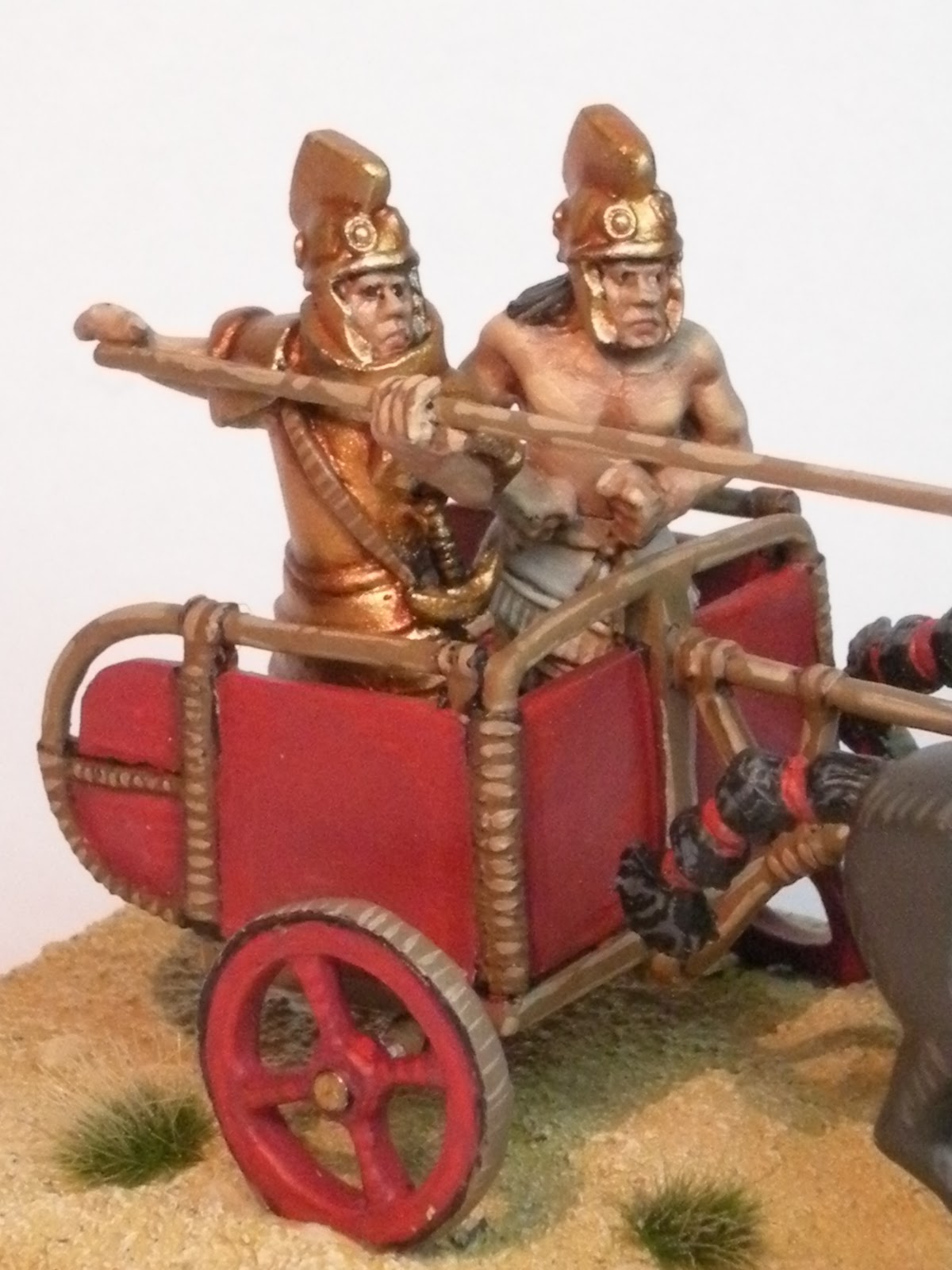 Ubique Bronze Age Chariot, Wargames Foundry Part 2 of 2