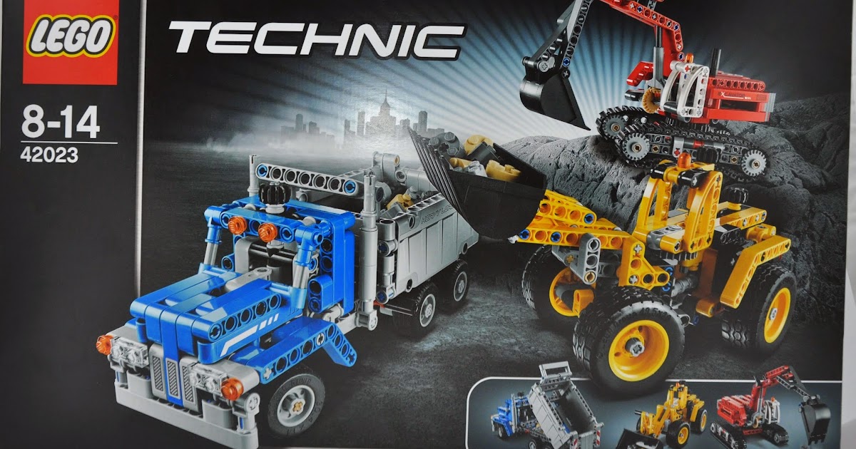 Oz Brick Nation: LEGO TECHNIC 42023: Construction Crew Review