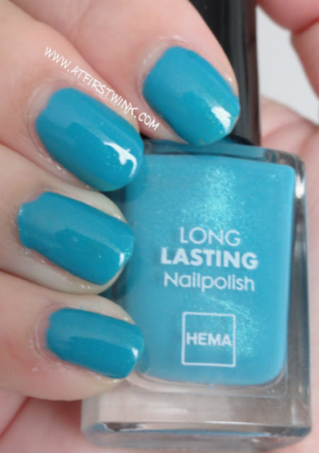 HEMA nail polish #839 Blue Green