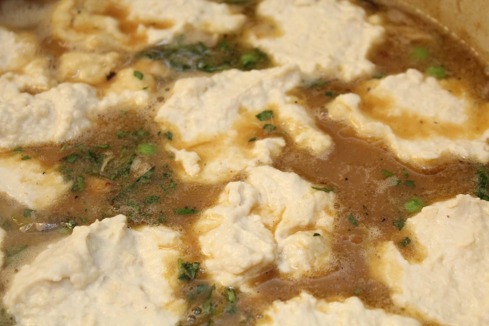 The Butcher and The Baker Recipe Chicken & Dumplings with Leeks and