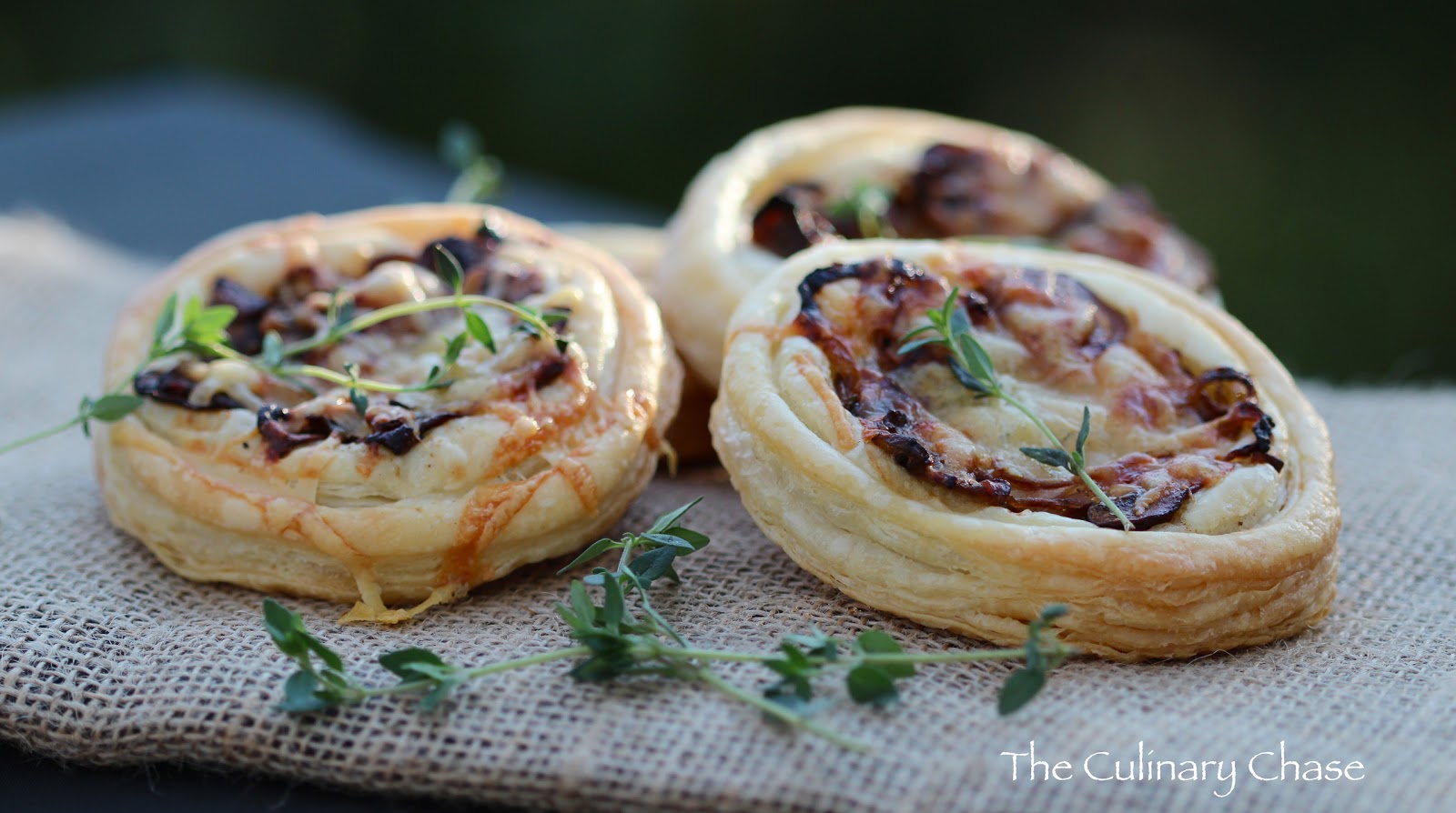 Caramelized Onion, Mushroom and Gruyère Tartlets The Culinary Chase