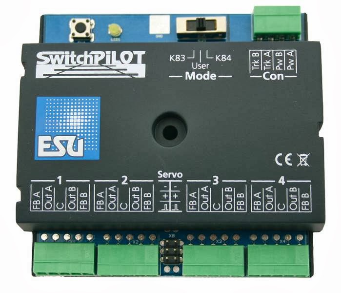 Il Plastico Modulare Aggiornamento decoder ESU Switchpilot V2