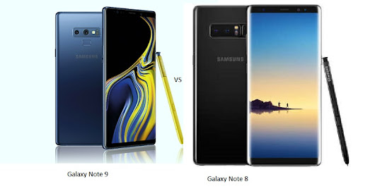TSPN1: Comparison of Samsung Galaxy Note 9 Vs Samsung Galaxy Note 8