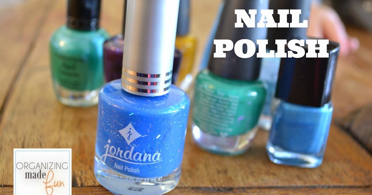 Easy, Inexpensive Nail Polish Organization | Organizing Made Fun: Easy