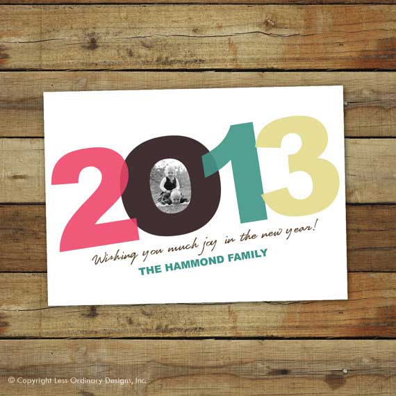 New Year Card Design