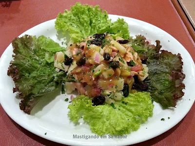 Restaurante Carro de Boi: Salada de Salmão