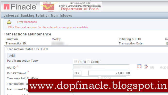 Download Fmenu Dop Finacle Menu List Dop Core Solutions