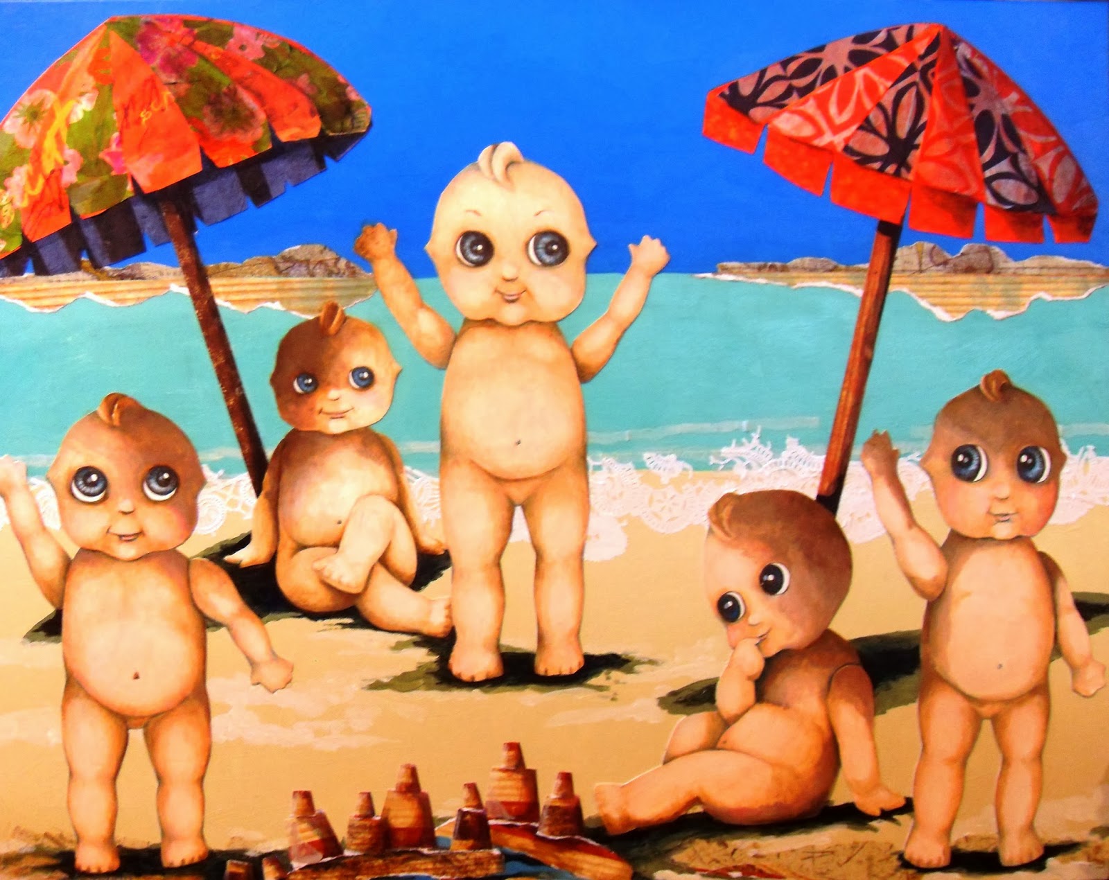 'Nude Beach' by Judy Grupp