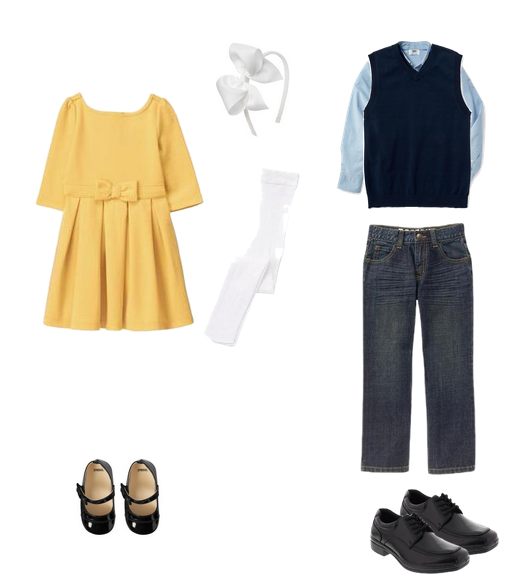 3 Complete Family Photo Shoot Outfits