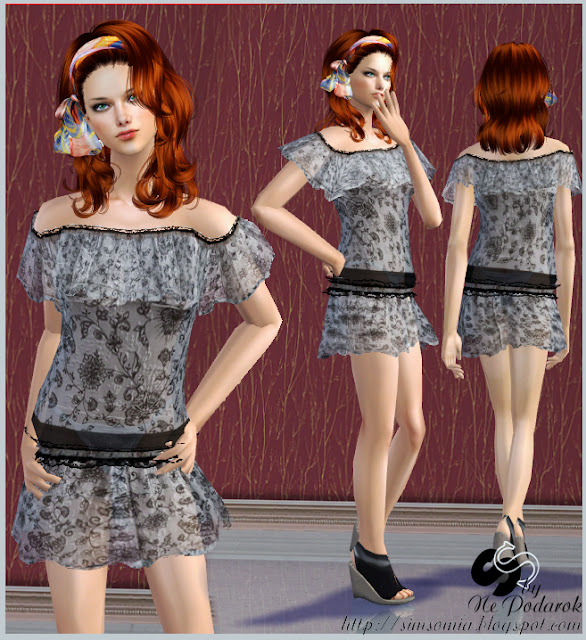 sims -  The Sims 2. Женская одежда: повседневная. Часть 3. - Страница 20 Ne3