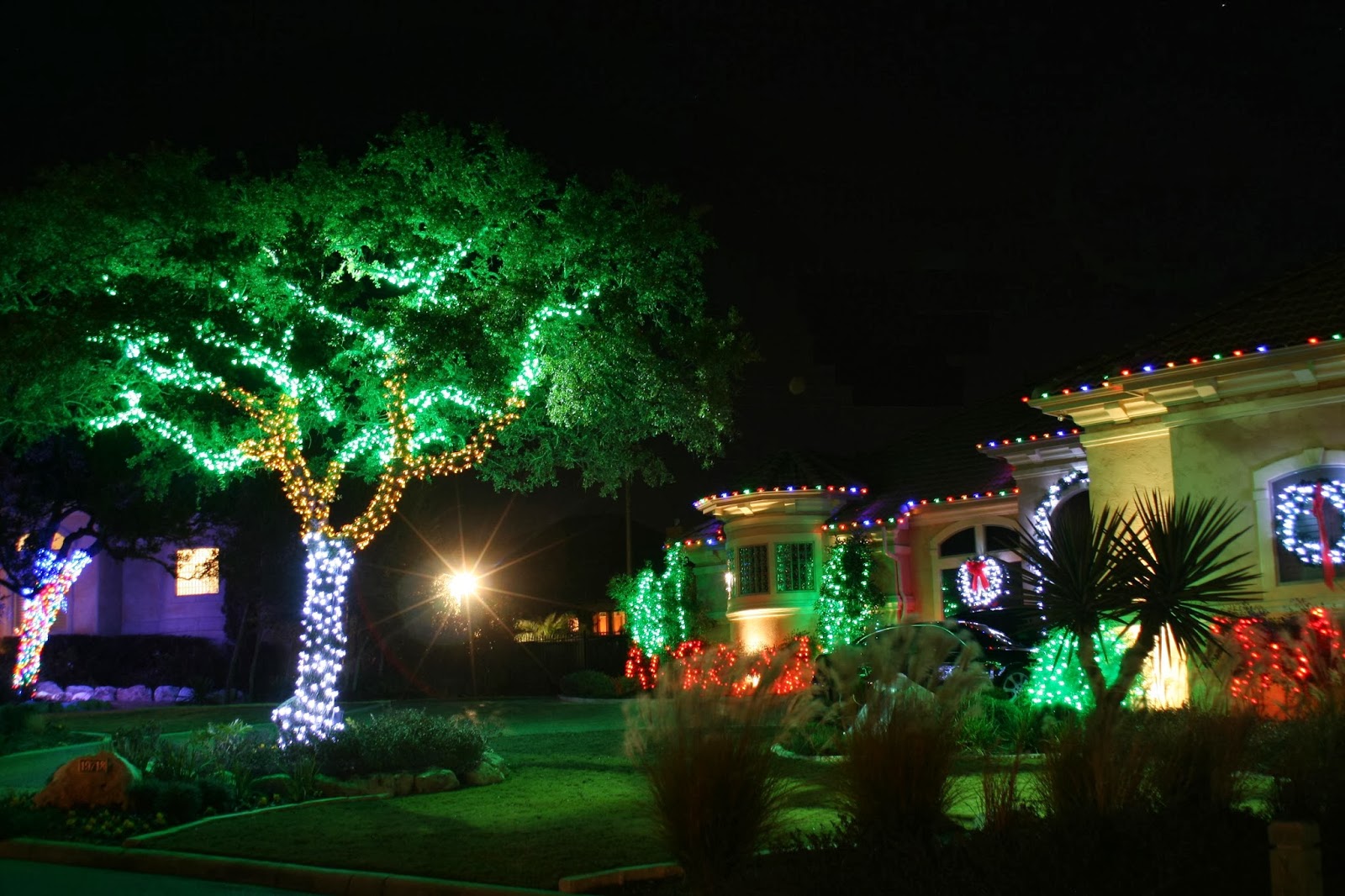 House Decoration Outdoor Christmas Lights